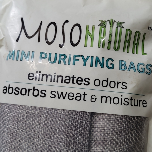 Purifying Odor Removing Bags 2 Pack Moso Bags Bamboo Charcoal Purifying Bags - Picture 7 of 9